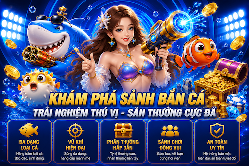 KHÁM PHÁ SẢNH BẮN CÁ KUBET88, TRẢI NGHIỆM BẮN CÁ ĐỈNH CAO – PHẦN THƯỞNG HẤP DẪN