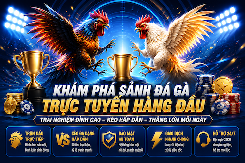 SẢNH ĐÁ GÀ TRỰC TUYẾN KUBET88,TRẬN ĐẤU KỊCH TÍNH – TỶ LỆ HẤP DẪN – CẬP NHẬT LIÊN TỤC