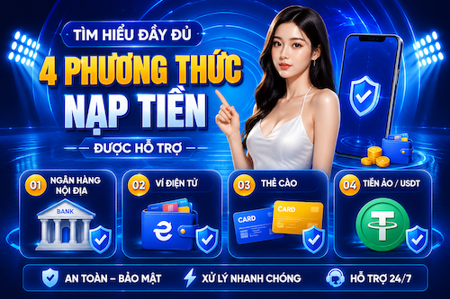 Nạp Tiền KUBET88 – Cách Gửi Vốn Nhanh, Chuẩn Và An Toàn Cho Tân Thủ